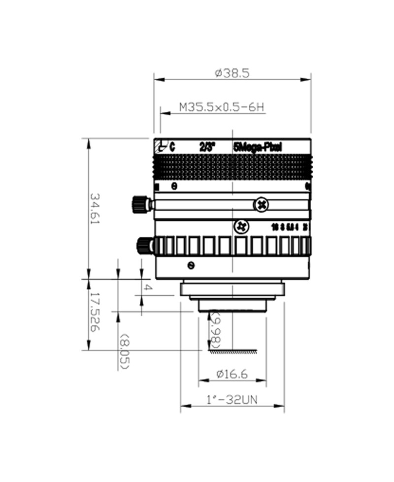 2/3 Inch SWIR Series MACHINE VISION LENSES - Image 12