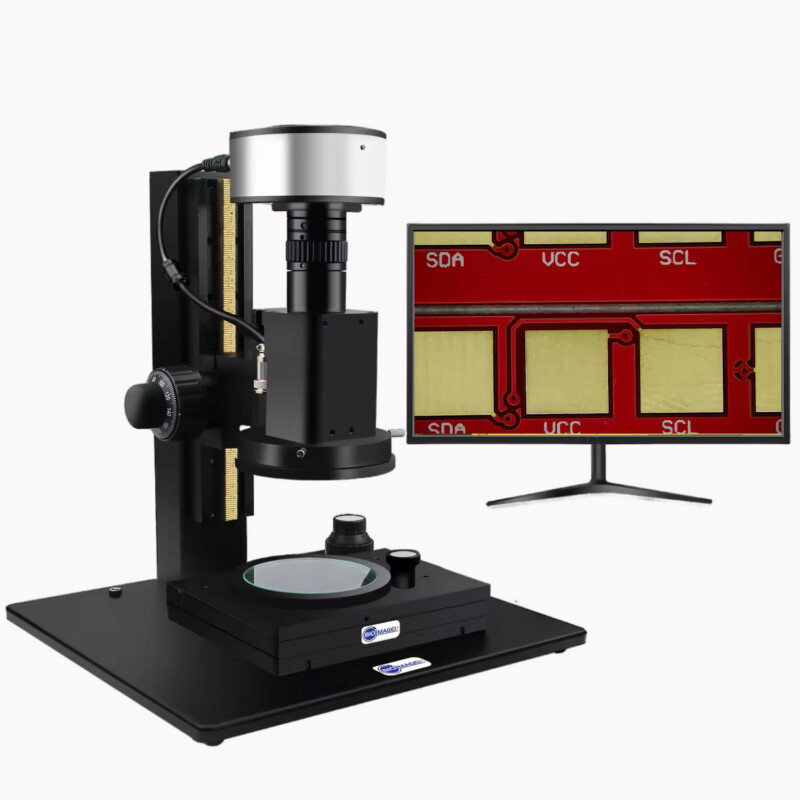 BSM-XYR-180 Microscope stage Removable XY working Stage with 360 degree rotation glass - Image 5