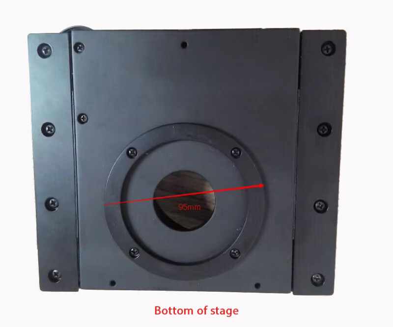 BSM-XYR-180 Microscope stage Removable XY working Stage with 360 degree rotation glass - Image 8