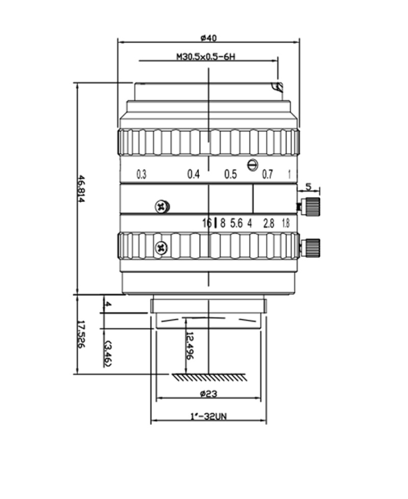 1 Inch SWIR Series MACHINE VISION LENSES - Image 4