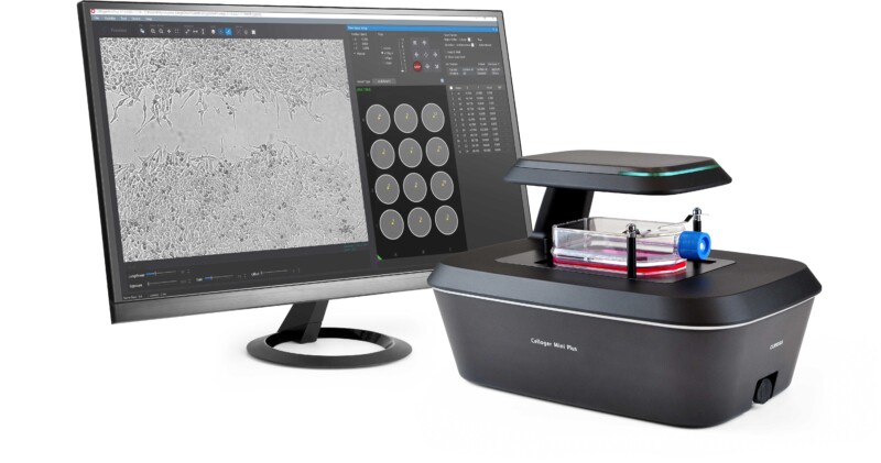 Celloger® Mini Plus – Advanced Automated Live Cell Imaging System-monitor