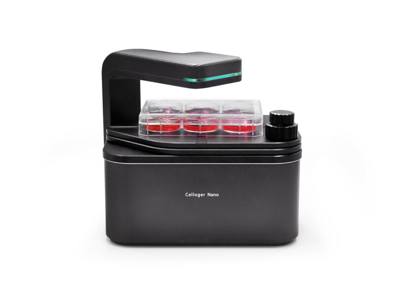 Celloger® Nano – Smart Laboratory Microscope for Real-Time Cell Imaging and Monitoring