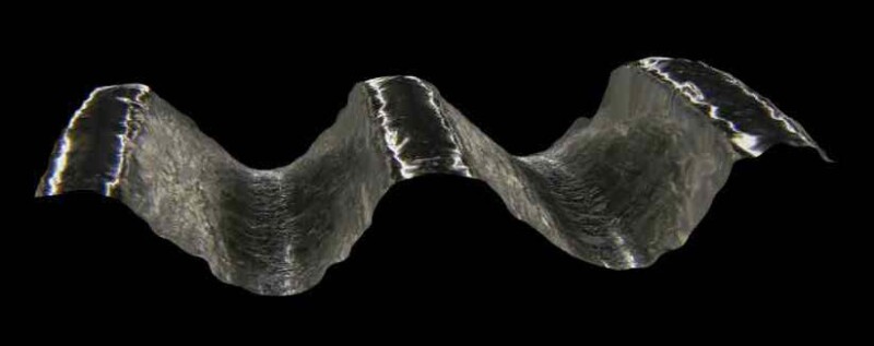200X Screw - 3D Reconstruction-B3DVM-7500x 3D Profiler