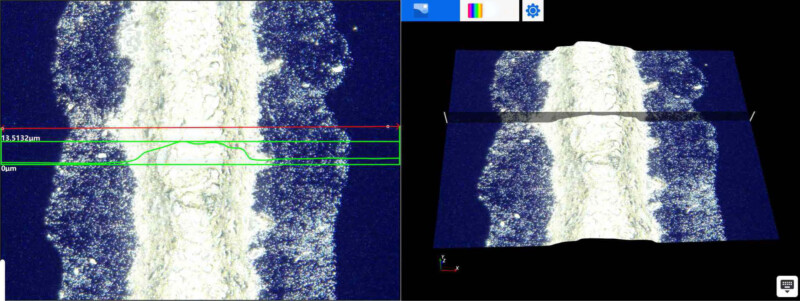 One-click-3D-Shape-and-Contour--Measurement-B3DVM-7500x-3D-profiler